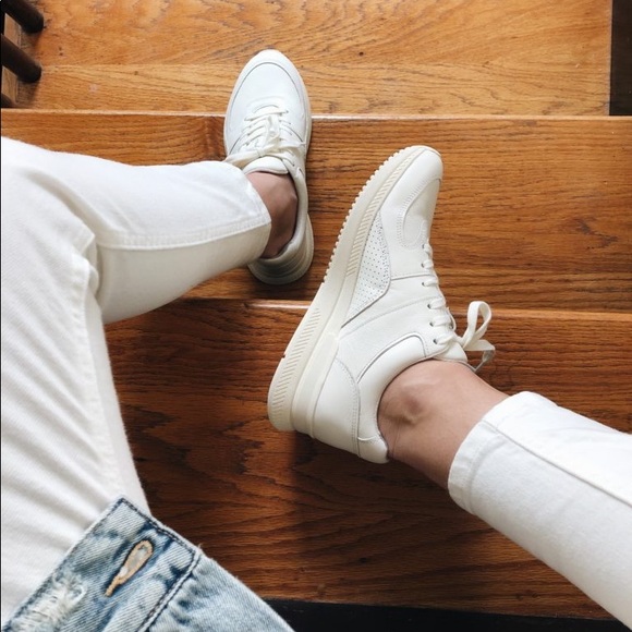 everlane leather trainer